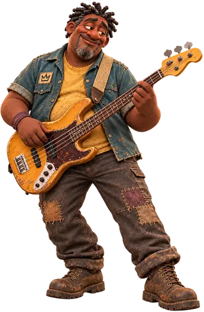 Portrait of Calvin "Low End" Booker