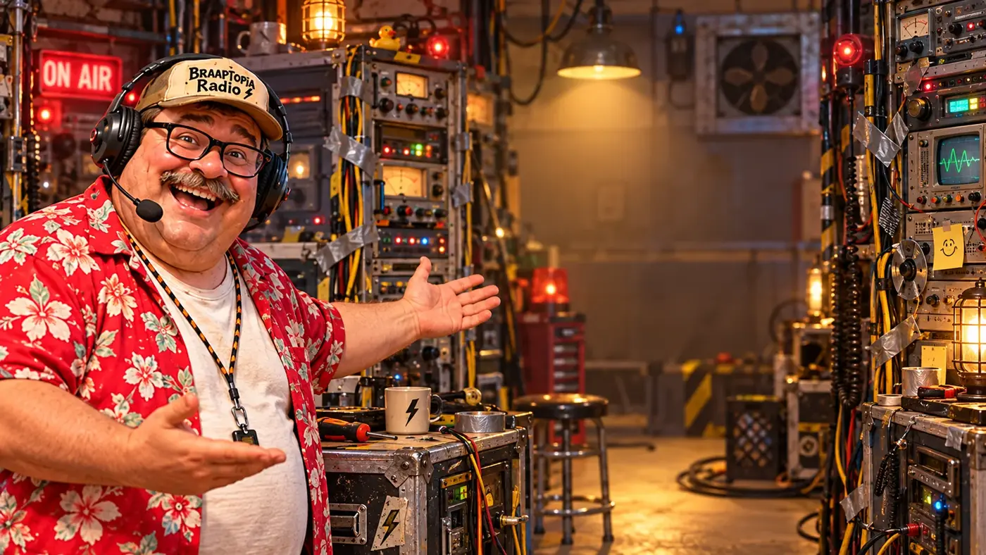 Radio Guy welcoming you to Engineering
